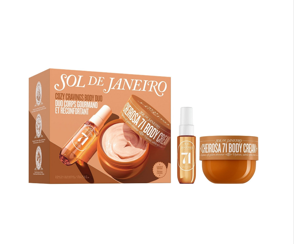 Sol de Janeiro Cozy Cravings Body Duo – Cheirosa 71 Cream & Perfume Mist Gift Set