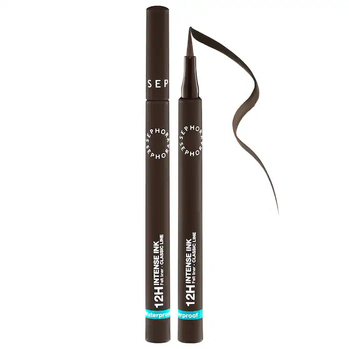 SEPHORA COLLECTION
Intense Ink 12HR Classic Felt Eye Liner Color: 02 Espresso - matte dark brown