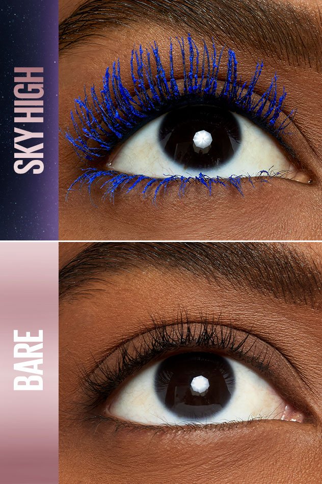 Maybelline Sensational Sky High® Washable Mascara Makeup Color:Blue Mist