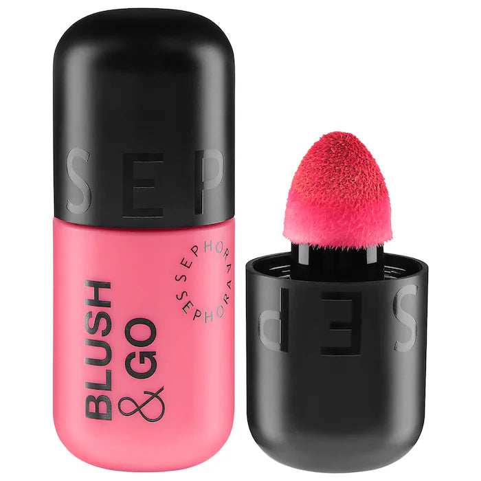SEPHORA COLLECTION
Blush & Go Longwear Matte Liquid Blush For Lip and Cheek Color: 02 On The Go - watermelon pink matte