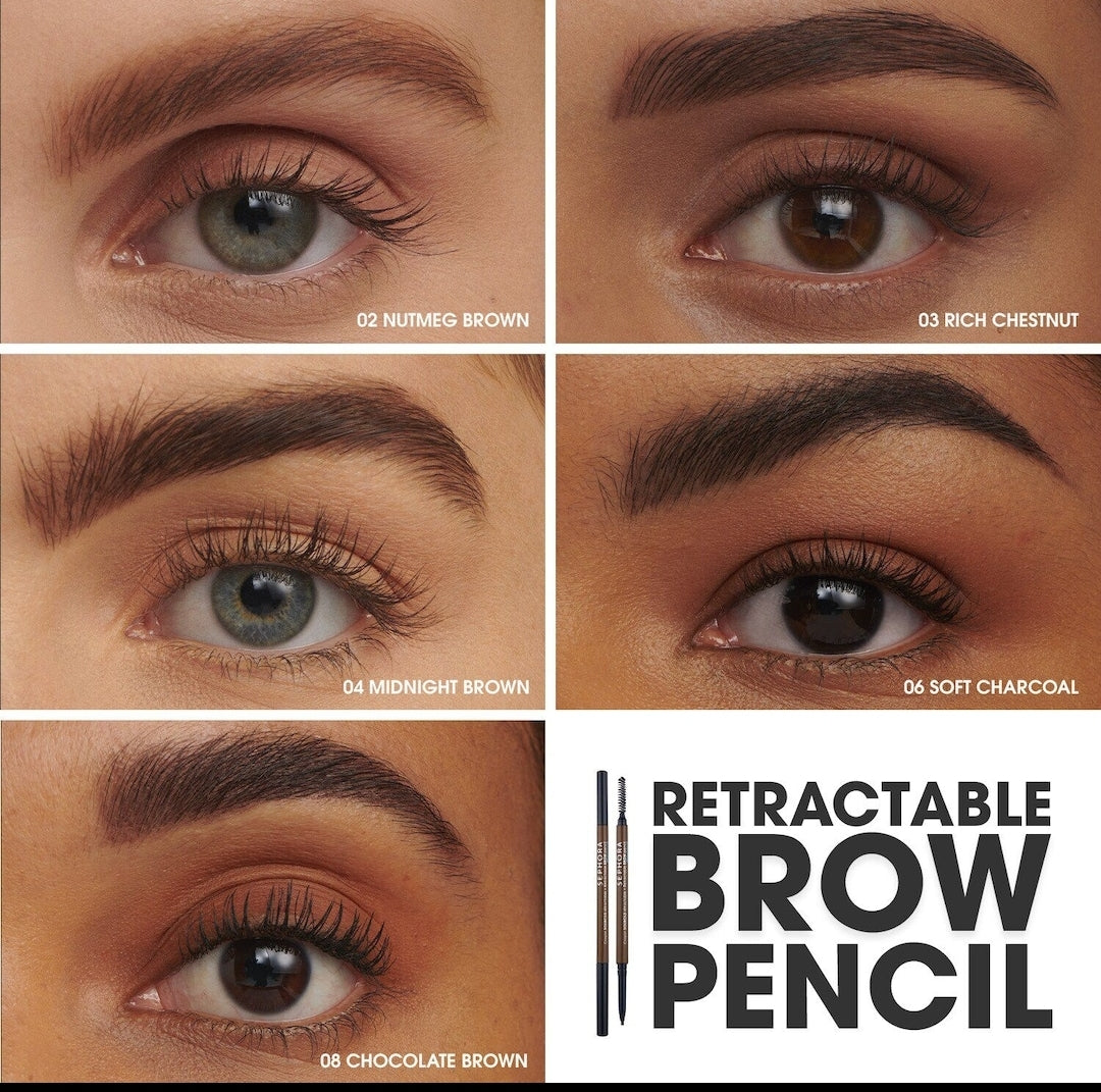 SEPHORA COLLECTION
Retractable EyeBrow Pencil - Waterproof Color: 05 Medium brown - brown