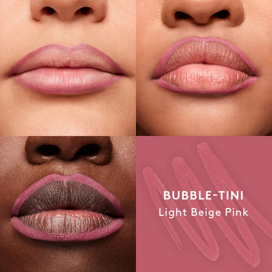 Fenty Beauty by Rihanna
Trace'd Out Longwear Waterproof Pencil Lip Liner Color: Bubble Tini - light beige pink