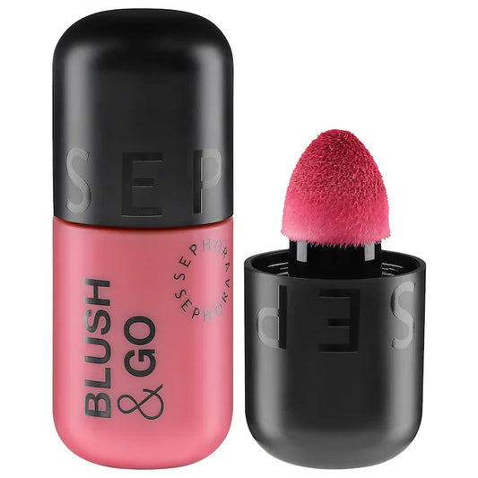 SEPHORA COLLECTION 
Blush & Go Longwear Matte Liquid Blush For Lip and Cheek Color: 01 On Point - dusty rose matte