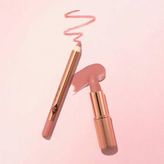 Charlotte Tilbury
Mini Pillow Talk Lipstick & Liner Set Color: Pillow Talk Fair - cool pink nude
