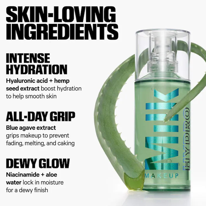 MILK MAKEUP
Hydro Grip Hydrating Makeup Primer with Hyaluronic Acid + Niacinamide Size: 1.52 / 45 mL