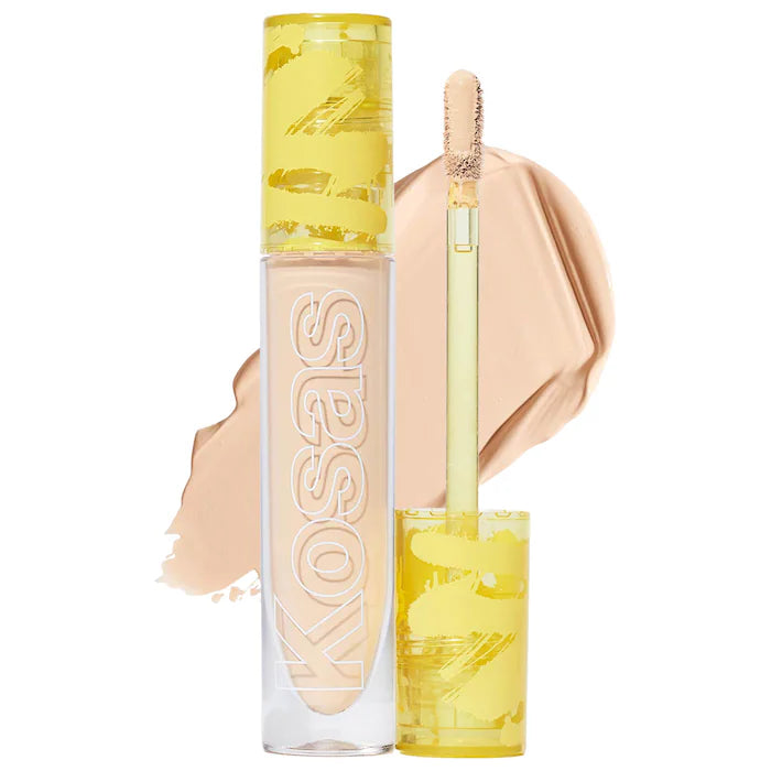 Kosas
Revealer Super Creamy + Brightening Concealer with Caffeine and Hyaluronic Acid Tone 03 W - light with subtle golden undertones