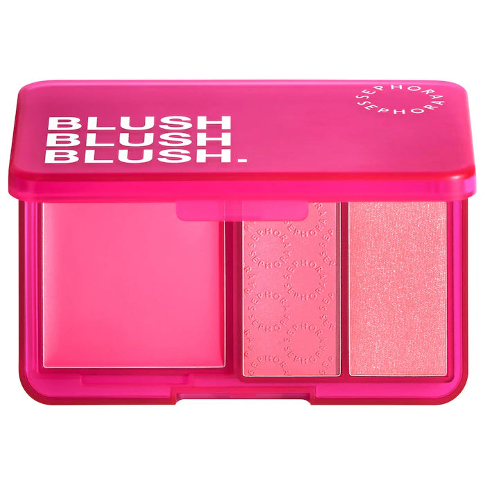 SEPHORA COLLECTION
Blush Blush Blush. Cream & Powder Palette Color: 01 Candy Lover - fresh pink blush palette