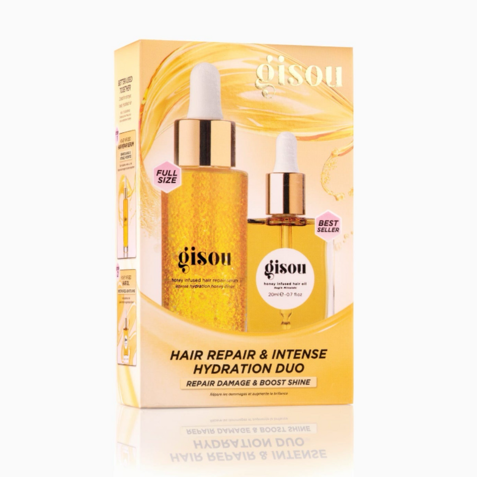 Gisou
Intense Hydration & Hair Repair Duo