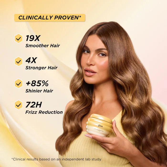 Gisou
Honey Gloss Ceramide Therapy Hydrating Hair Mask Size: 7.8 oz / 230 ml