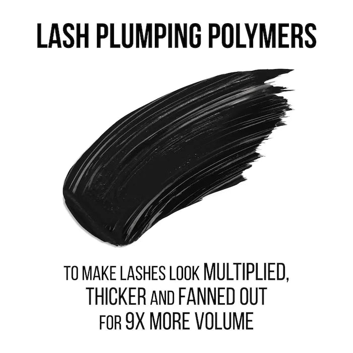 Charlotte Tilbury
Exagger-eyes Volumizing and Curling Mascara Color: Exagger-black - black