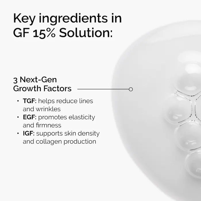 The Ordinary
GF 15% Serum for Visible Skin Repair and Wrinkles Size:30mL
