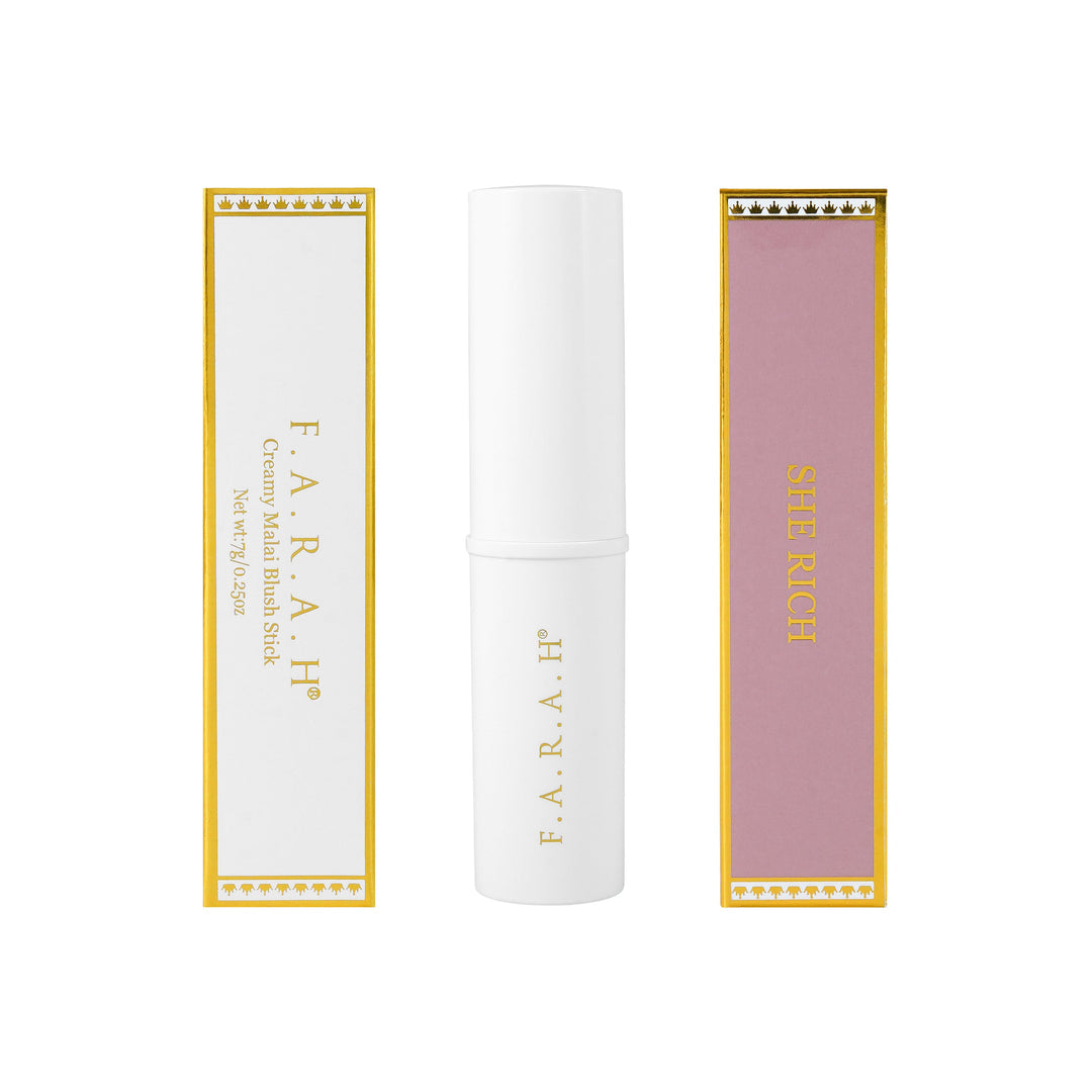 F.A.R.A.H's Creamy Malai Blush Shade She Rich Deep Mauve