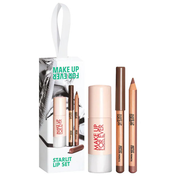 MAKE UP FOR EVER
Mini Artist Color Lip Pencils & Super Boost Gloss Trio