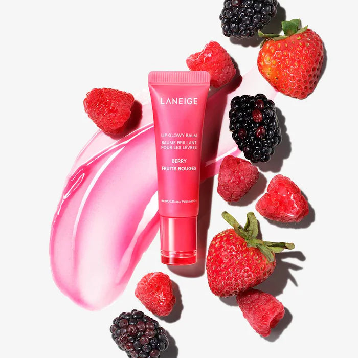 LANEIGE
Lip Glowy Lightweight Hydration Balm with Shea Butter in Berry