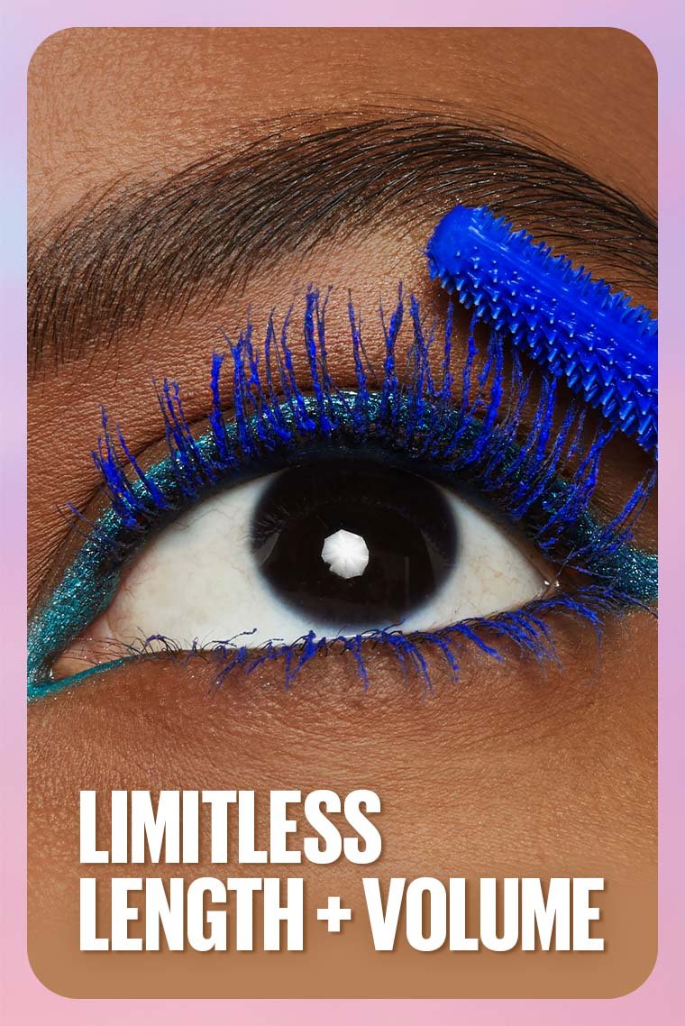 Maybelline Sensational Sky High® Washable Mascara Makeup Color:Blue Mist