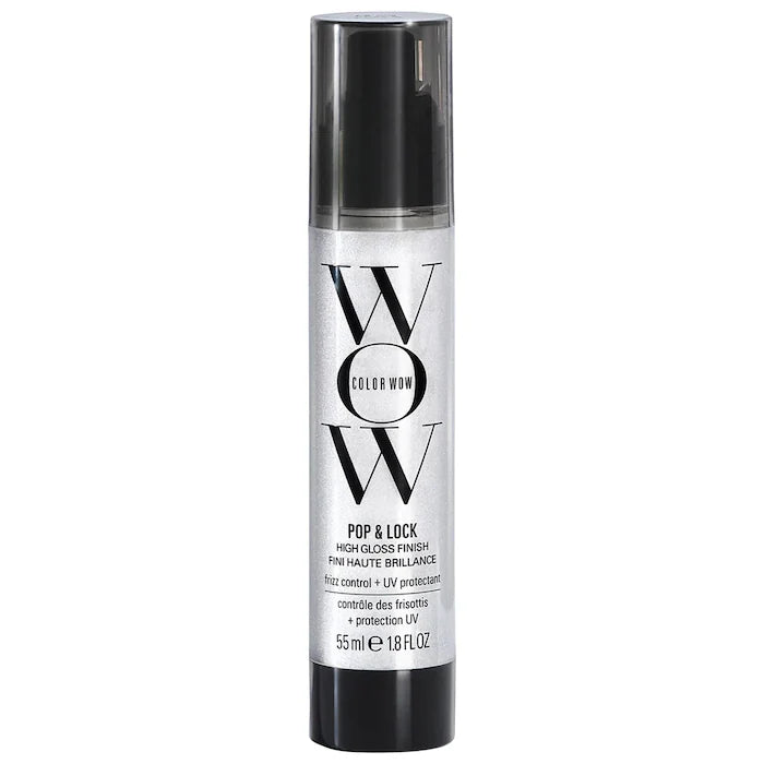 COLOR WOW
Pop + Lock Frizz Control + Glossing Serum Size: 1.8 oz/ 55 mL