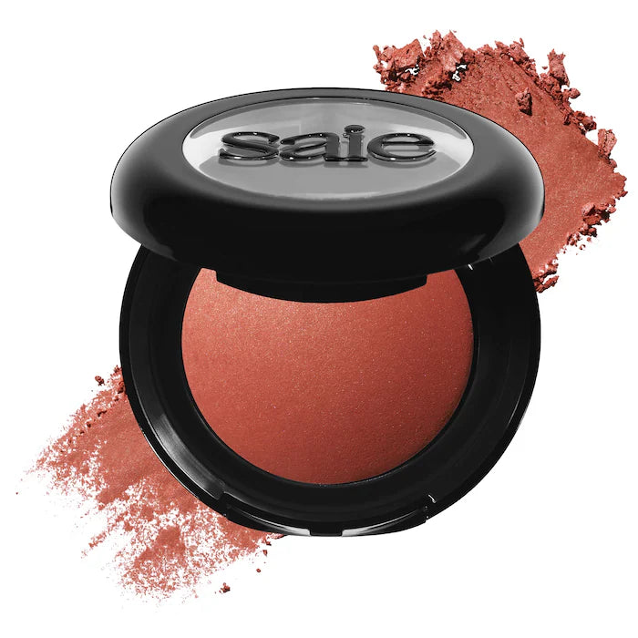 Saie
SuperSuede™ Talc-Free Powder Blush Color: Ciao - soft golden brown