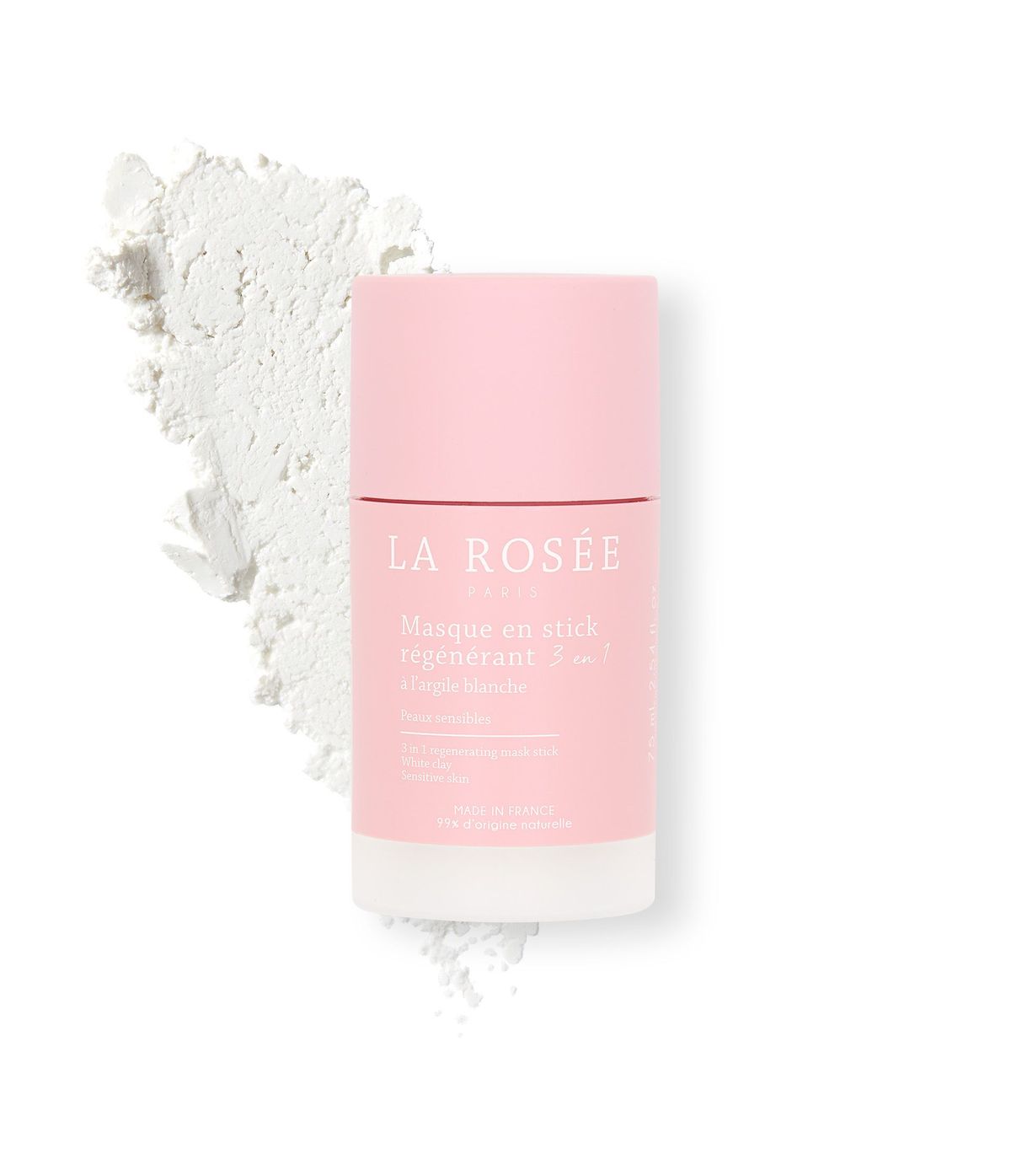 LA ROSÉE 3 IN 1 Regenerating mask stick white clay