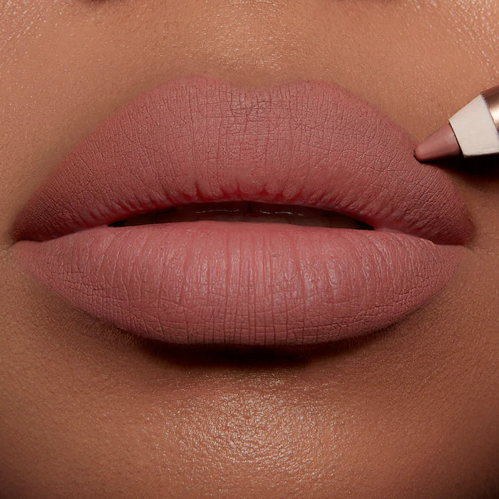 Charlotte Tilbury
Lip Cheat Lip Liner Color: Pillow Talk - pink nude