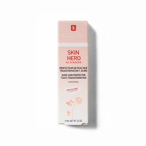 Erborian Skin Hero – Bare skin perfector
Non-tinted bare skin perfector: smooths, blurs and illuminates 15ml