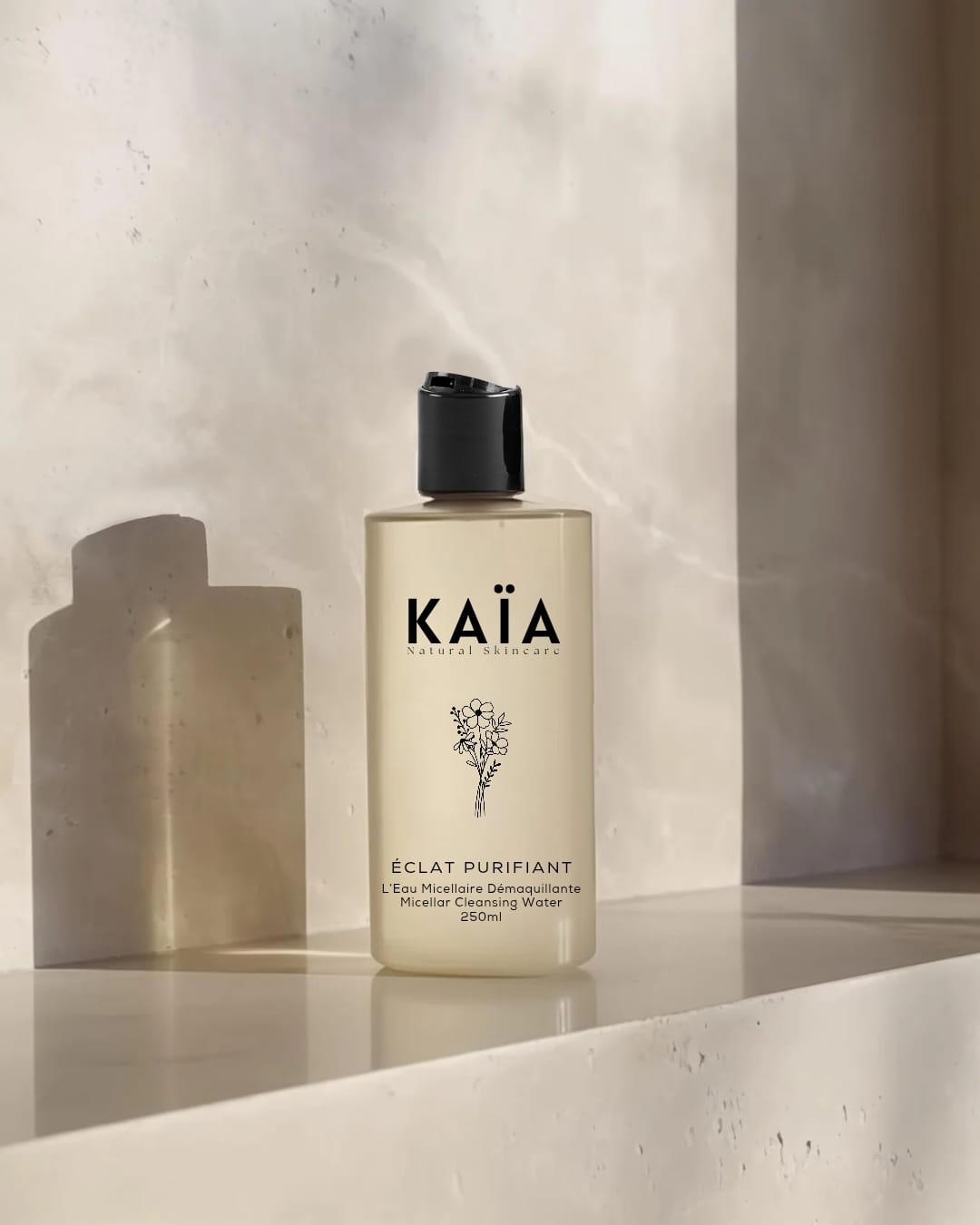 KAÏA Natural Skincare Éclat Purifiant Micellar Cleansing Water 250ml