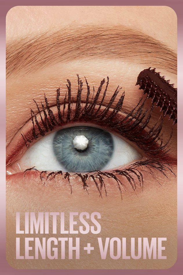 Maybelline Sensational Sky High® Washable Mascara Makeup Color:Burgundy Haze