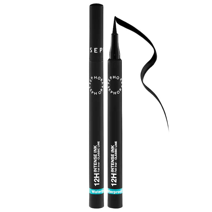 SEPHORA COLLECTION
Intense Ink 12HR Classic Felt Eye Liner Color: 01 Deep Black - matte deep black