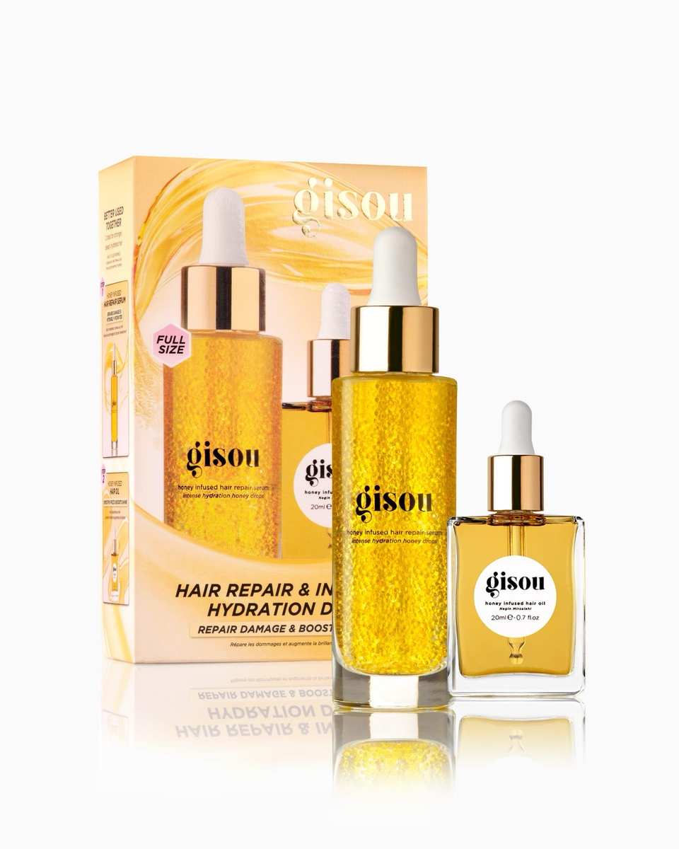 Gisou
Intense Hydration & Hair Repair Duo