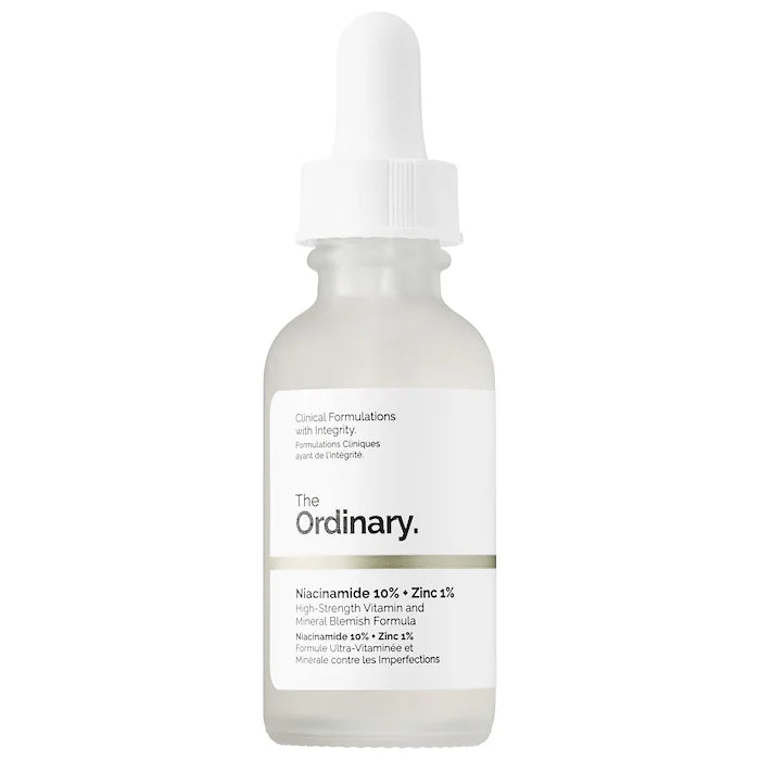 The Ordinary
Niacinamide 10% + Zinc 1% Oil Control Serum Size: 1 oz / 30 ml