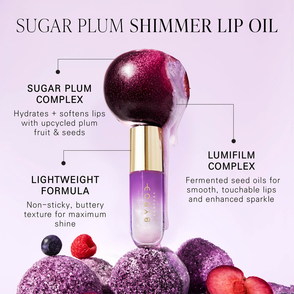 BYROE
Sugar Plum Shimmer Lip Oil