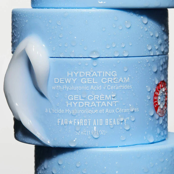First Aid Beauty
Hydrating Dewy Gel Cream Moisturizer with Hyaluronic Acid + Ceramides Size:52ml