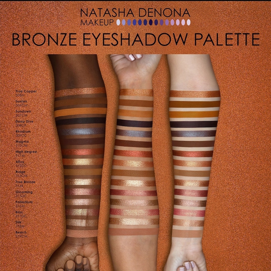 Natasha Denona
Bronze Eyeshadow Palette