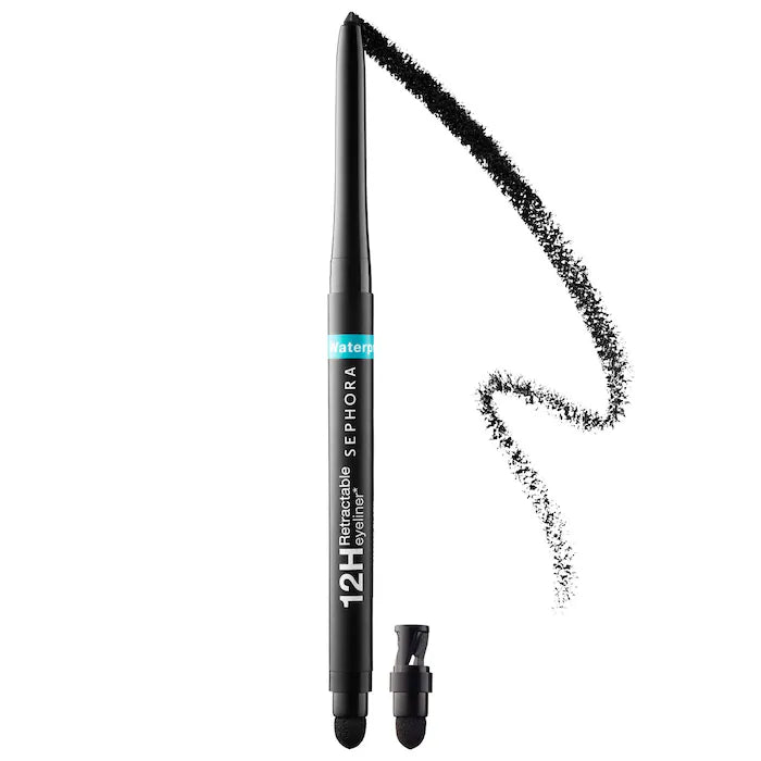 SEPHORA COLLECTION
Waterproof 12HR Retractable Eyeliner Pencil Color: 01-Matte Black