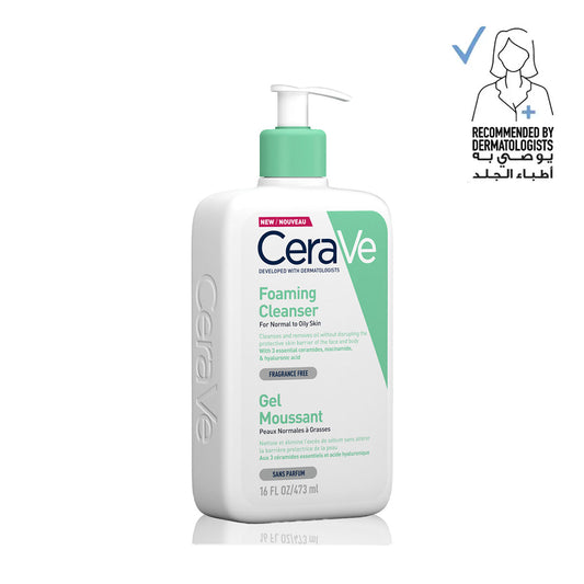 CeraVe
Foaming Cleanser - For Normal to Oily Skin Size 473ml