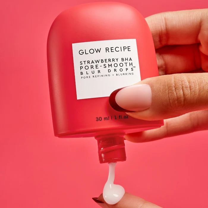 Glow Recipe Strawberry BHA Pore-Smooth Blur Drops Size: 1 oz / 30 mL