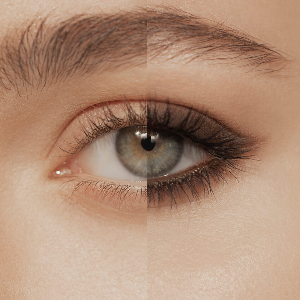 Victoria Beckham Satin Kajal Liner Longwear Waterproof Eyeliner Shade Cocoa - a decadent rich matte brown.