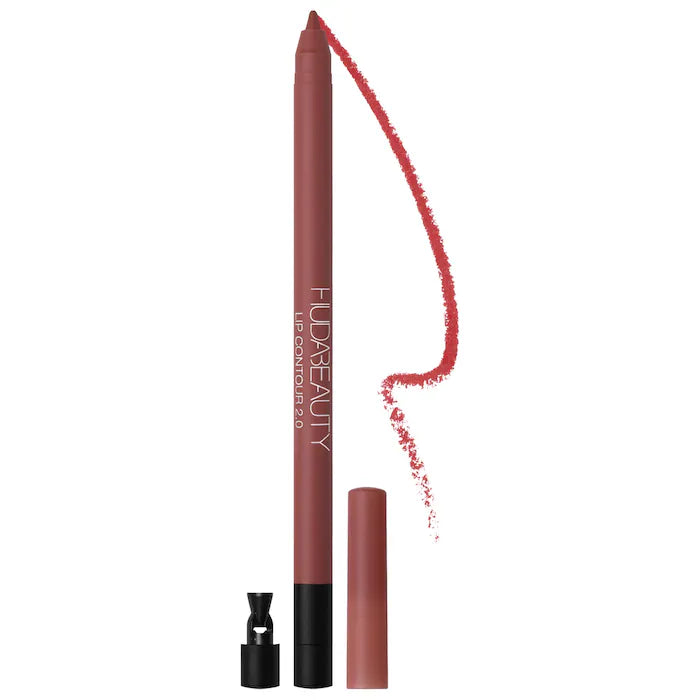 HUDA BEAUTY
Lip Contour 2.0 Automatic Matte Lip Pencil Color: Rusty Pink