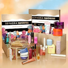 SEPHORA FAVORITES
Advent Calendar – 24 Makeup, Skincare, Haircare & Fragrance Products