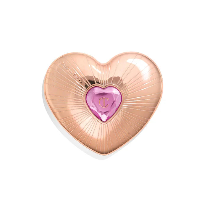 Charlotte Tilbury
Pillow Talk Beauty Soulmates Airbrush Flawless Finish Brightening and Blush Powder Palette Color: Pillow Talk Flawless Peach
