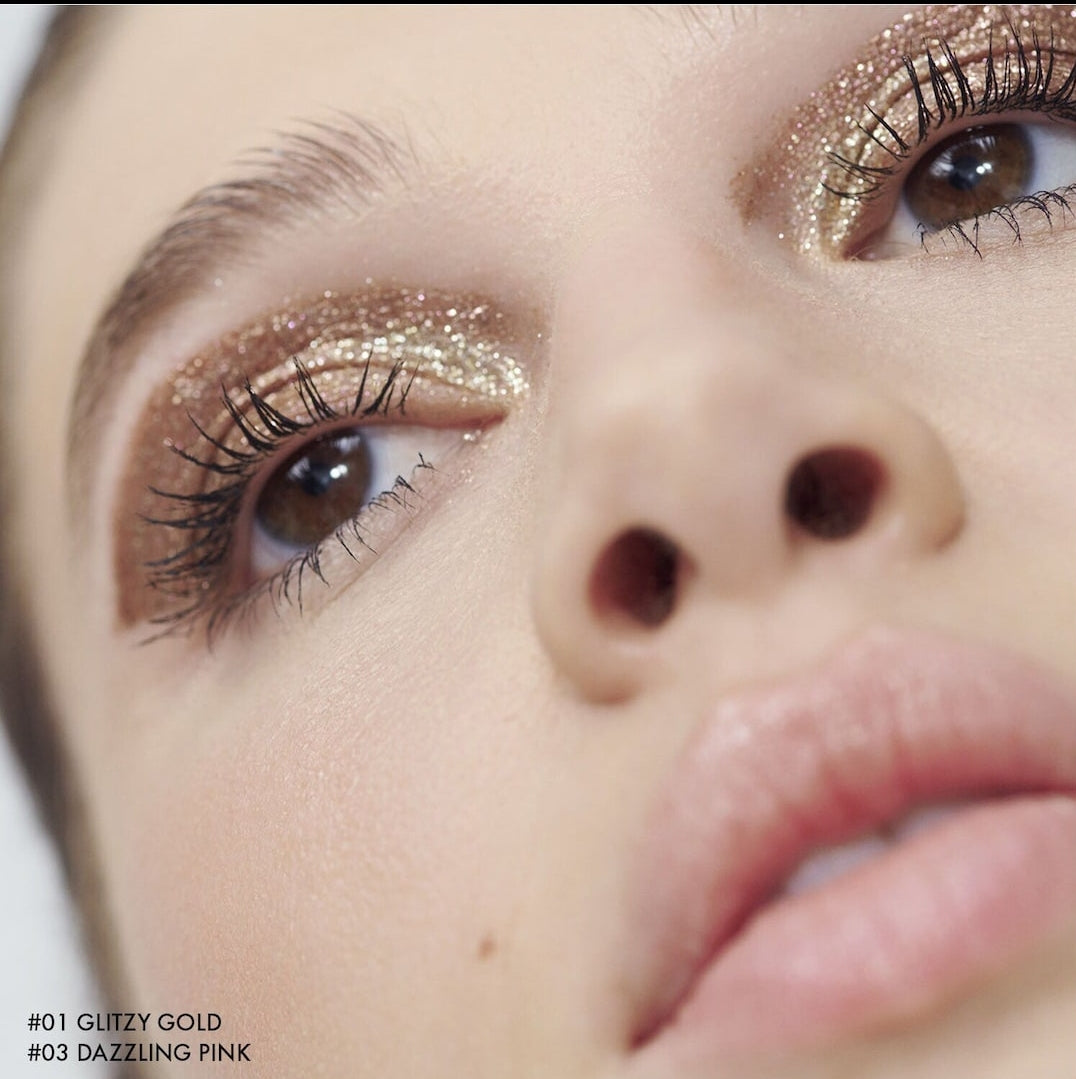 Sephora Collection Colorful Special Effects Glitter Liquid Eyeshadow Color:01 Glitzy Gold