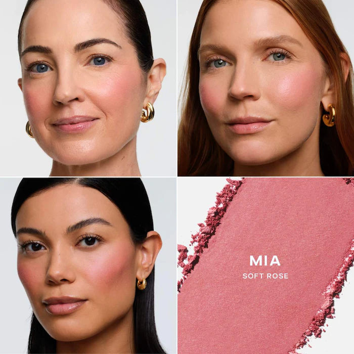 Saie
SuperSuede™ Talc-Free Powder Blush Color: Mia - soft rose