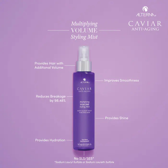 ALTERNA Haircare
CAVIAR Anti-Aging® Multiplying Volume Styling Mist