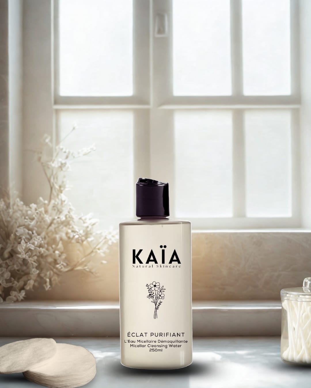 KAÏA Natural Skincare Éclat Purifiant Micellar Cleansing Water 250ml