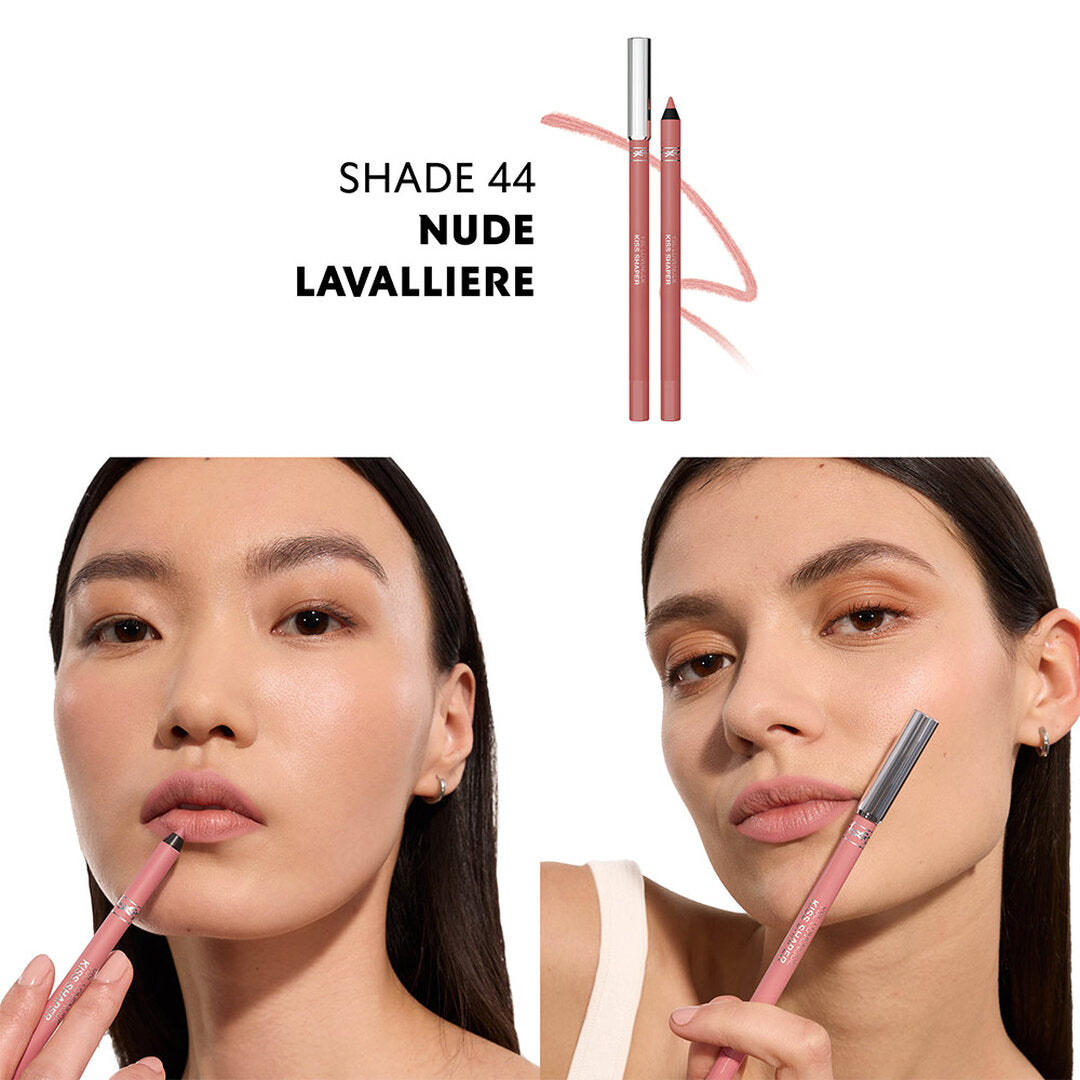 Yves Saint Laurent
Kiss Shaper Long-Lasting Sculpting Lip Liner Color: 44 NUDE LAVALLIERE - light cool pink
