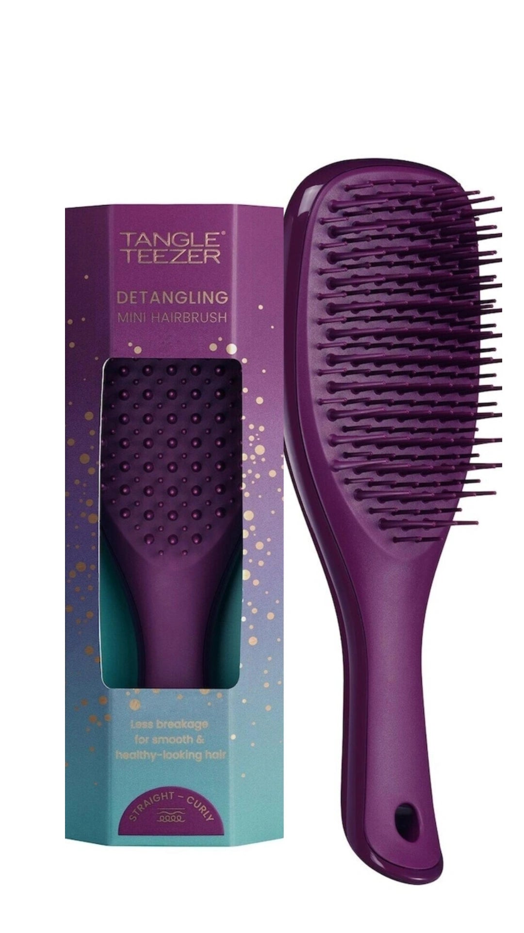 Tangle Teezer Detangling Mini Hairbrush Straight-Curly