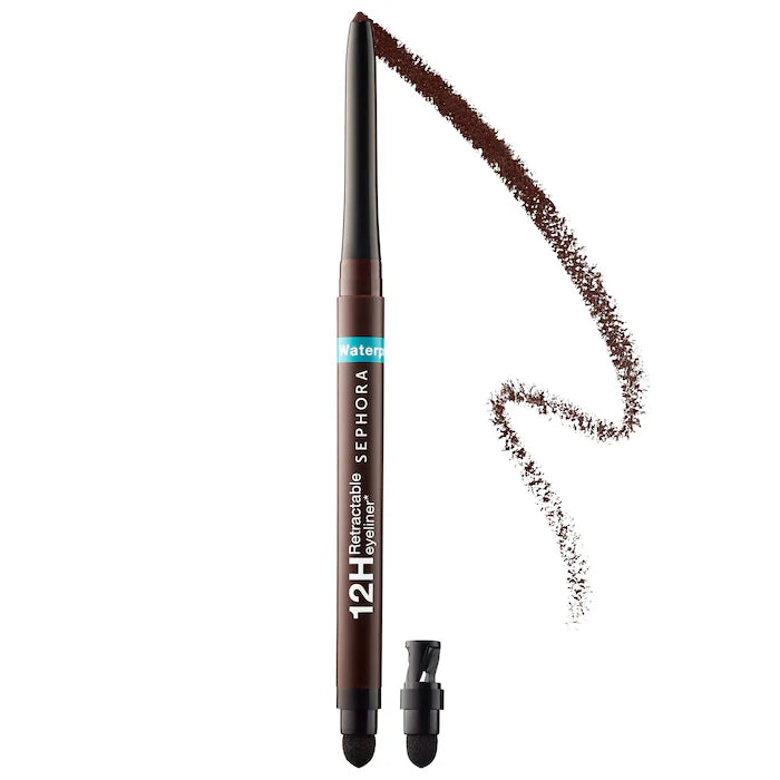 SEPHORA COLLECTION
Waterproof 12HR Retractable Eyeliner Pencil Color: 10-Matte Brown