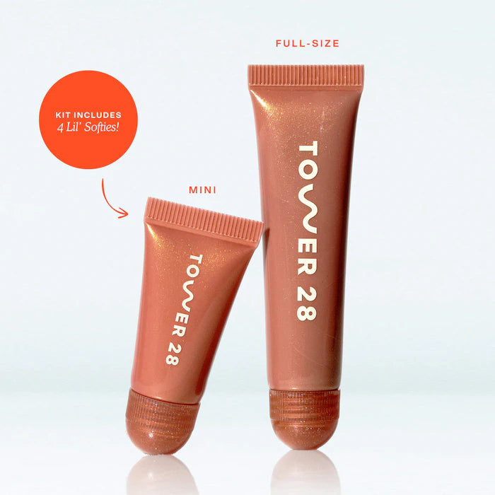 Tower 28 Beauty
Mini Lil' Softies LipSoftie Lip Treatment Set