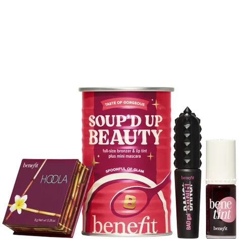 Benefit Cosmetics Soup’d Up Beauty - Hoola Bronzer, Benetint and BADgal BANG! Mascara