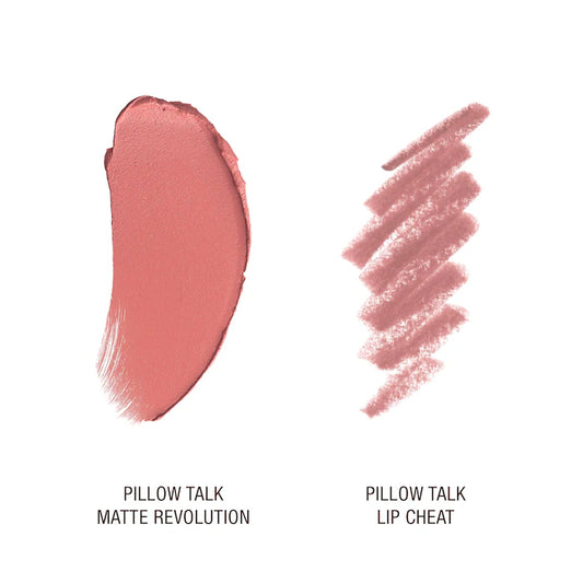 Charlotte Tilbury
Mini Pillow Talk Lipstick & Liner Set Color: Pillow Talk - nude pink