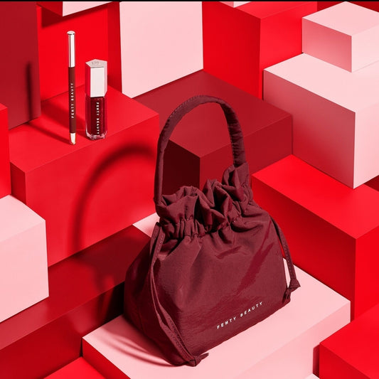 Fenty Beauty Chocolate Cherriez 2-Piece Lip Set + Pouch